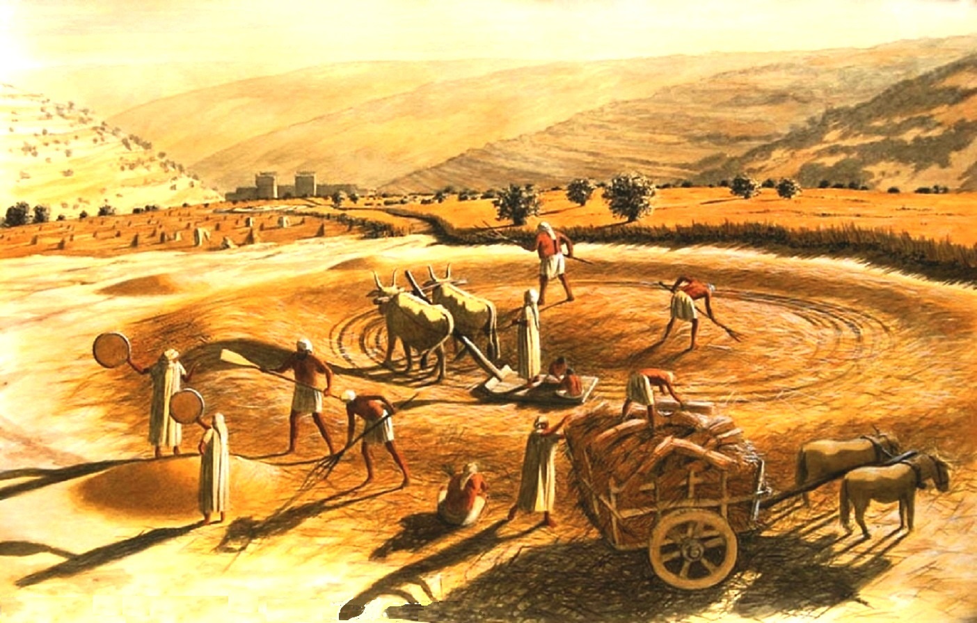 Древние шумеры земледелие