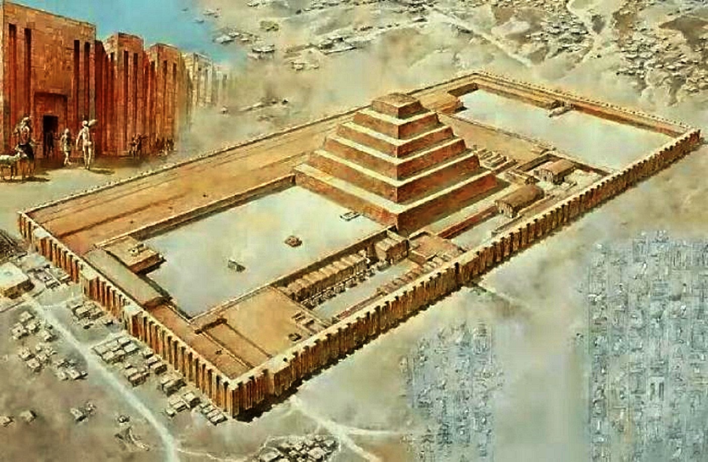 Усыпальницы пирамиды в древнем египте. Пирамида Джосера в Египт. Пирамида Джоссера в Санкаре. Египет комплекс фараона Джосера. Ансамбль пирамиды Джосера в Саккаре.